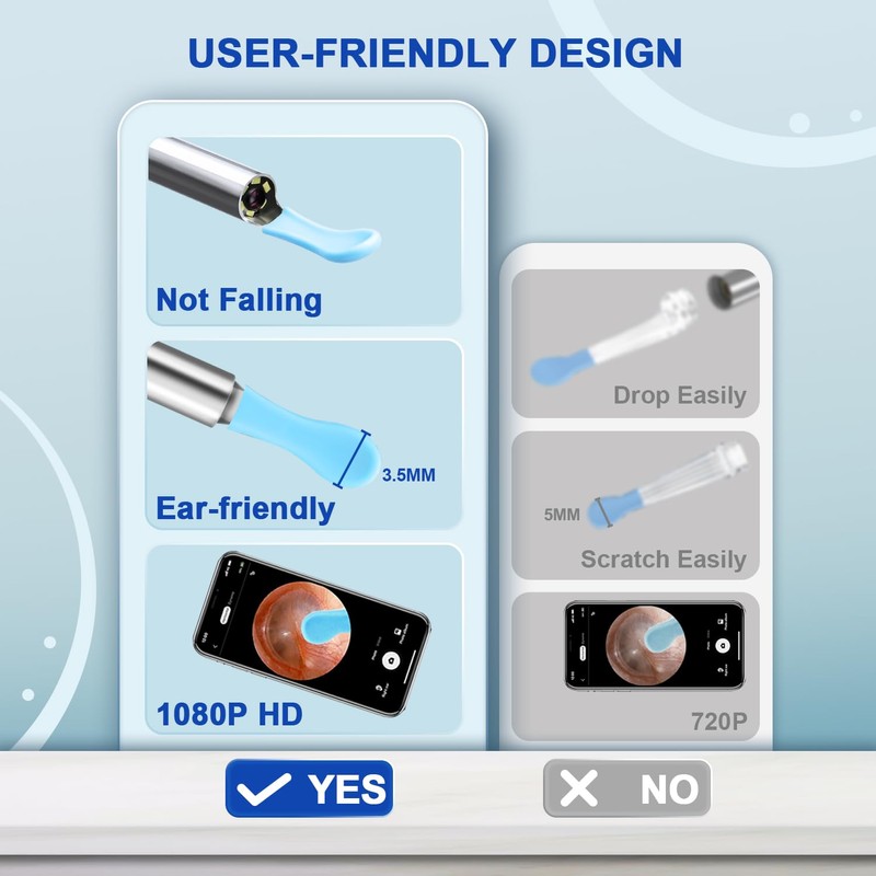 Ear Wax Removal Cleaner with Camera: Favofit Earwax Otoscope with