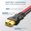 Solar Panel Plug to XT60 Charge Cable,PixelMan,10AWG Solar Connector to