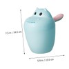Baluue Baby Shampoo Cup Baby Shower Spoon Small Animal Shampoo