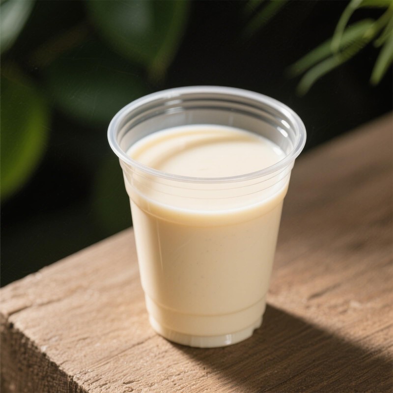 FUNSUEI 100 PCS 350ml Plastic Cups,12 oz Clear Plastic Cups