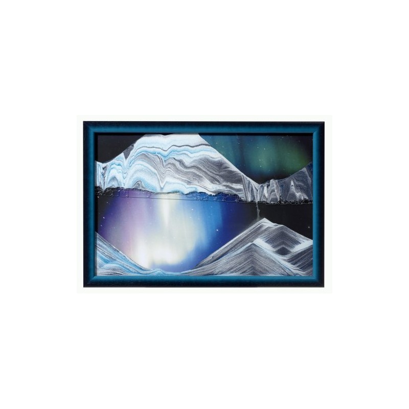 KB collection Aurora Borealis Small Size Moving Sand Art -