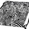 style3 Zebra Herd Backpack Gym Bag Sport Jute Bag Zebra,