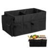 Umllpet Car Boot Organiser, Foldable Boot Bag with 2 Compartments