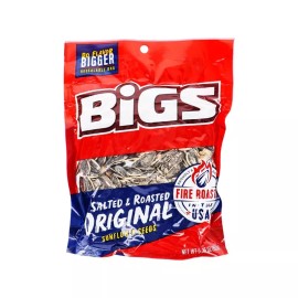 Bigs Salted & Roasted Original Sunflower Seeds - Bag 12 Count - 5.35 oz