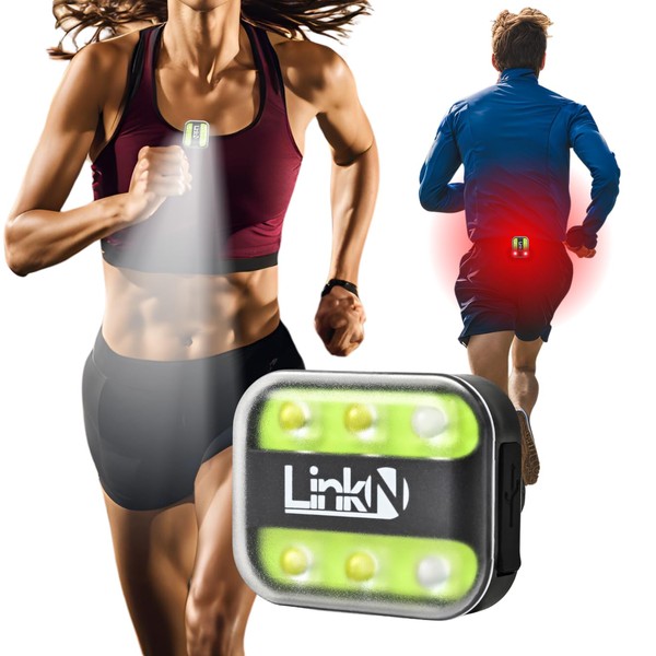 Link-N Running Light, Walking, Reflective Band, Rechargeable, Waterproof, White and