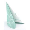 50 Serviettes Flowers 40 x 40 cm Fabric-Like Airlaid Elegantia,
