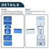 TUCKBOLD Gear Shift Panel Handbrake Parking Brake Button Sticker for