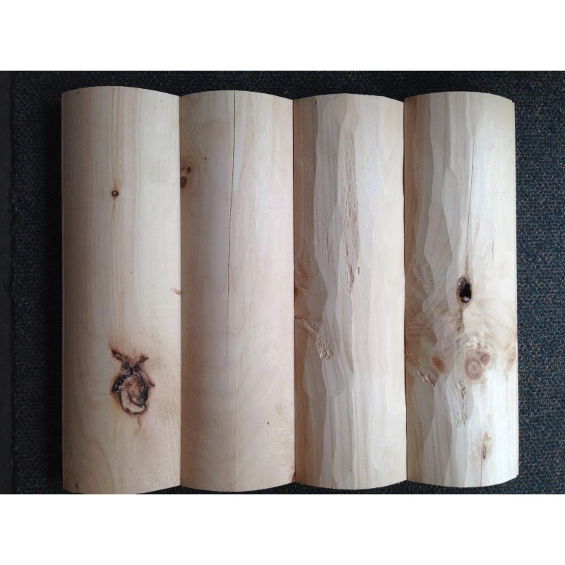 Classic Log Homes, Inc. 2" x 8" White Pine, Tongue