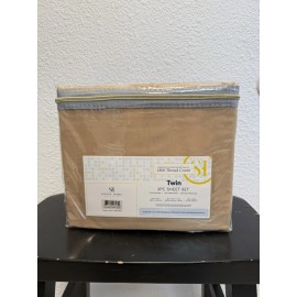 Nymbus Sweet Home Collection Twin 3pc Sheet Set 1800 Thread Count