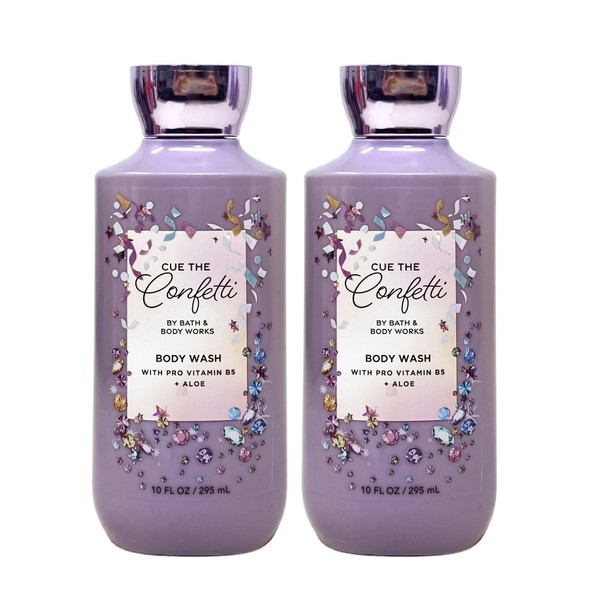 Bath and Body Work Cue The Confetti 2 Piece Body