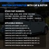 RABROPAR - Distribuidor de encendido con rotor de tapa compatible