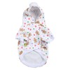 Christmas Dog Hoodie White Background Print Cute Gingerbread Man Dog