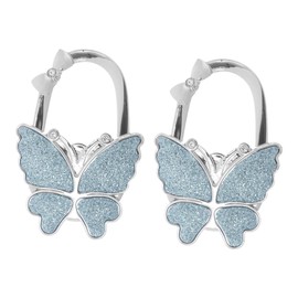 jojofuny 2pcs Office Desk Handbag Holder Portable Butterfly Purse Hook for Tables Material Decorative Bag Hanger for Women for Home and Travel Use