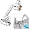 1080° Rotating Faucet Extender for Bathroom & Kitchen Sink, Dual