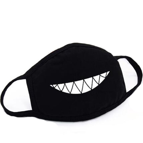 Suplove 2 Pack Outdoor Protective Cartoon Funny Teeth Cotton Face