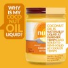 Nutiva - Sabor mantecoso refinado orgánico del aceite de coco