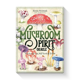 Oracle Card, Japanese Divination, Mushroom, Spirit, Oracle Card, Japanese Instruction Manual Included (English Language Not Guaranteed)