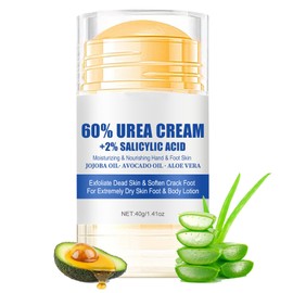 Urea Cream 60 Percent for Feet,Urea Foot Cream for Cracked Heels and Dry Skin - Cracked Heel Cream Urea Moisturiser Plus 2% Salicylic Acid - Foot Cream for Calluses and Hard Skin - Urea Moisturiser