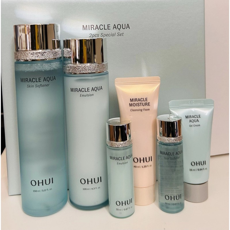 OHUI Miracle Aqua Special Set - Anti aging Wrinkle Moisture