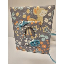 Fawn in the Forest Photo Album for Boy or Girl - Holds 100 4x6 Photos - Handmade boy - Holds 100 4x6 Photos - Handmade