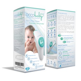 OCCObaby infrared forehead thermometer non-contact one second reading New