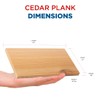 Jaccard Premium Cedar Planks, For Grilling, Fish, Meat, and Veggies,