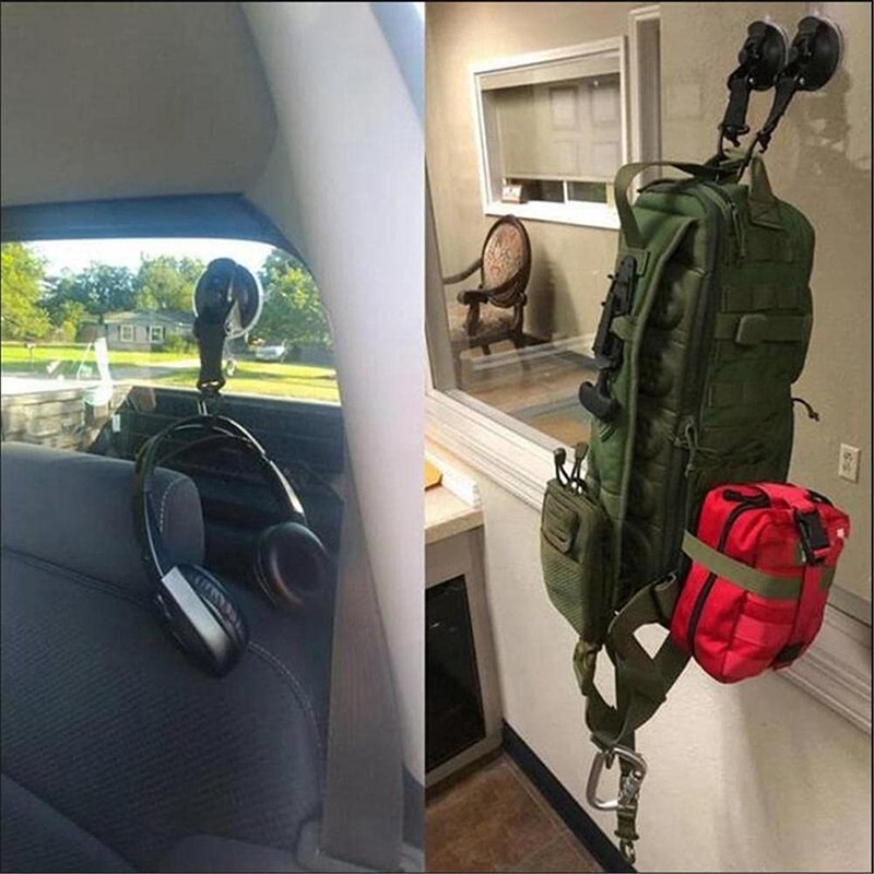 Alnicov Heavy Duty Suction Cup Anchor with Securing Hook,Camping Tarp