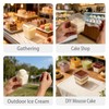 100 PCS 5OZ Clear Dessert Cups with 100 Lids and