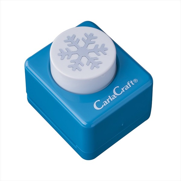CARL CP-2 Craft Punch, Snowflake B, Medium Size