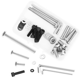AEEAST 38Pcs Stainless Steel Inner Batwing Fairing Bolt Windshield Trim Screw, Motorcycle Windshield Bolts Fit for Harley Touring Street Glide Tri Glide Road Glide Trike Electra Glide models 1996-Up