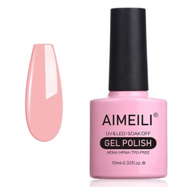 AIMEILI Soak Off U V LED Gel Nail Polish - Peachy (041) 10ml