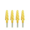 Gold Carbide Cone Bit -CC3- Four Pack for Nails |