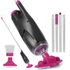 Rechargeable Handheld Pool Vacuum Set with Adjustable Pole and 2