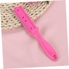 LALAFINA Hair Styling Comb Double-Sided Haircut Scissors Stainless Steel Hair