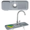 Silicone Sink Splash Guard for Kitchen & Bathroom, 17.7 inch