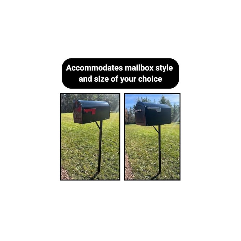 SwingClear Just a Simple Mailbox Post, No Dig and Easy