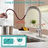 Touchless Kitchen Faucet with Pull-Down Sprayer, Single Handle Smart Motion