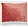 Threshold Standard Sherpa Plush Reversible Pillow Sham BERRY Pink Pillowcase