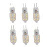 10 Pack G4 2835 LED Bulb Transparent Led Lamp Plug