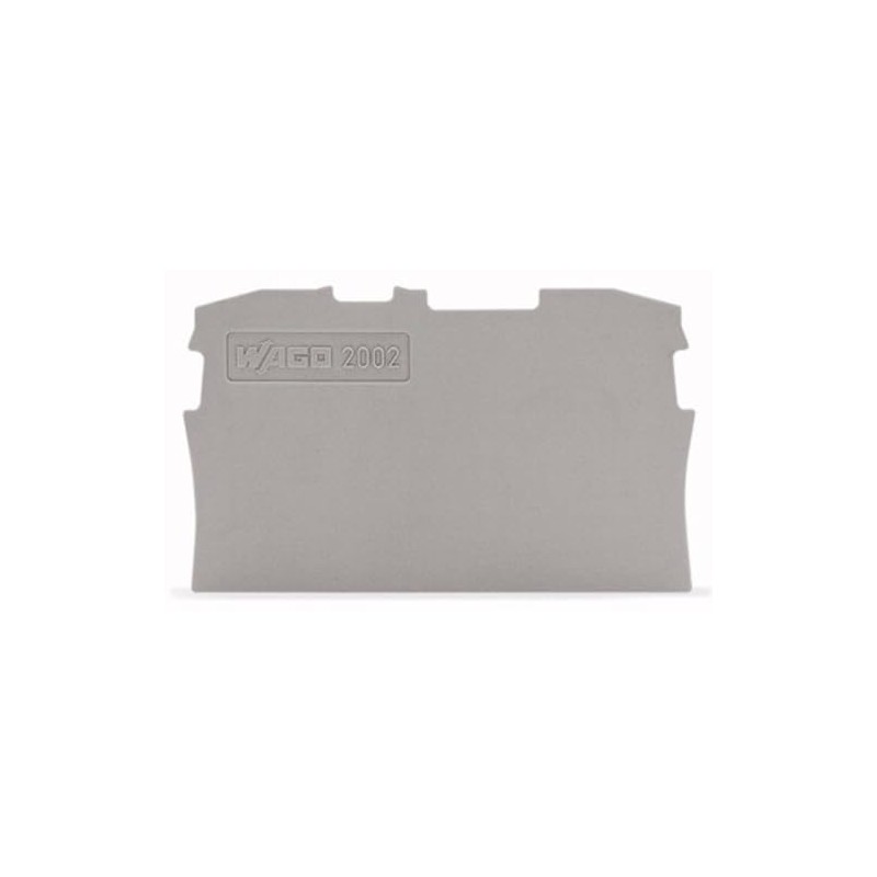 Wago End and Intermediate Plate, 2002-1291