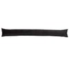 Classic Home Store Black Velvet Draught Excluder French Patio Door