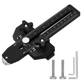 Thin rip jig Table saw jig guide. Adjustable thin band repeat cutting guide, metal table saw fitting Quick band saw jig 3/8 "x 3/4" T slot