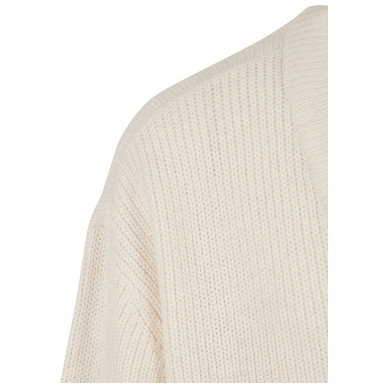 Urban Classics Men's Cardigan Sweater, Whitesand.