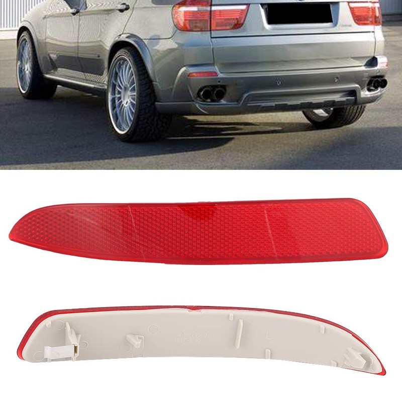 Rear Bumper Reflector, Left Rear Bumper Reflector Tail Light Lamp