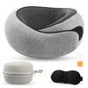 VOOMIKON Neck Pillow Airplane, Travel Pillows for Airplanes, Memory Foam