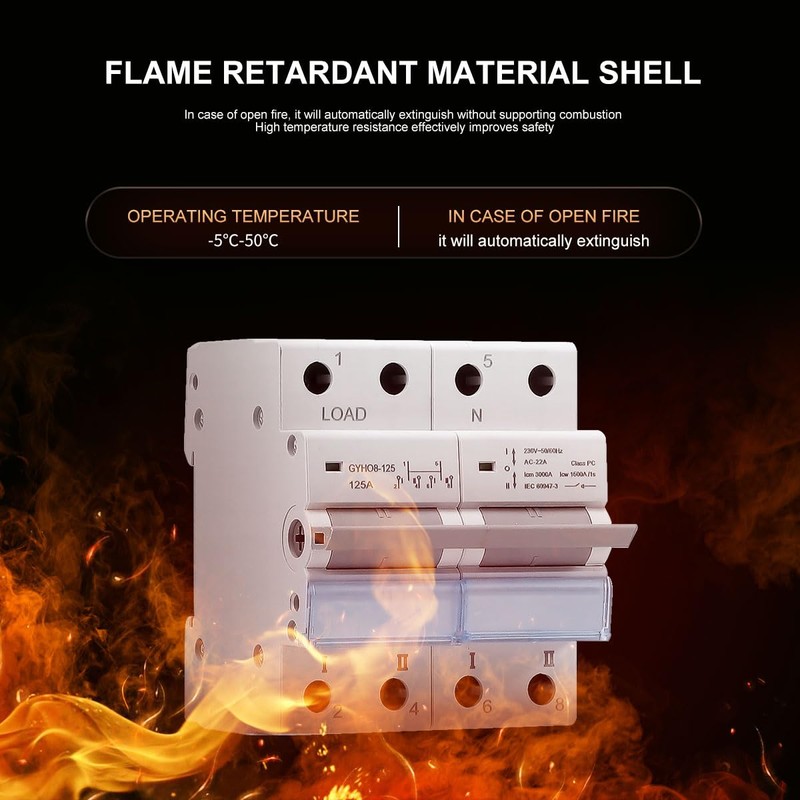 Manual Transfer Switch 63A 2P + 2P MTS AC Automatic