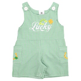 Unique Baby Día de San Patricio Lucky Jon Jon Jon unisex, Suertudo, 6 meses