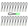 20 Pcs Self Luminous Zipper Pulls,Glow in The Dark Zipper