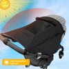 WD&CD Pram Sun Sail, Premium Awning for Pushchairs with UV