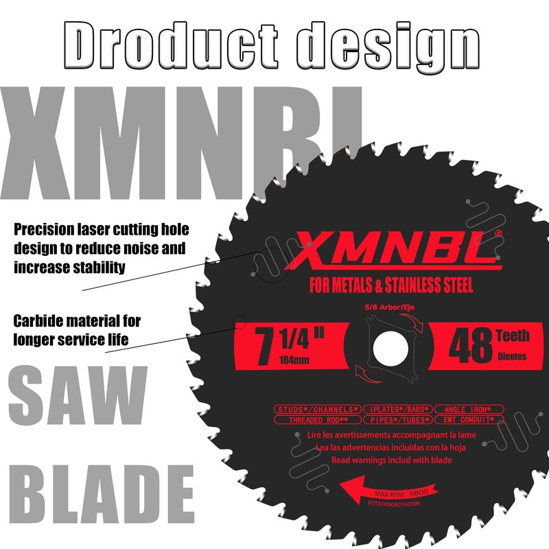 7 1/4 Inch Metal and Stainless Steel Cutting Circular Saw